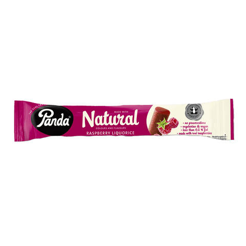Panda Raspberry Liquorice 32g