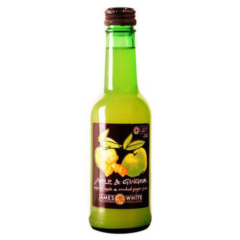 James White Organic Apple & Ginger - Roots Fruits & Flowers Glasgow