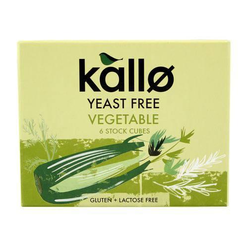 Kallø Yeast Free Vegetable Stock Cubes