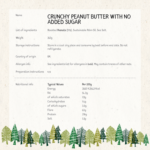 Whole Earth Crunchy Peanut Butter