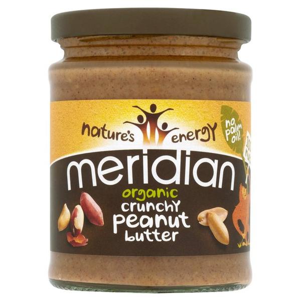 Meridian Org Crunchy Peanut Butter No Salt 280g