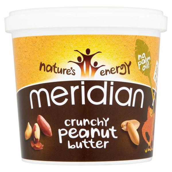 Meridian Crunchy Peanut Butter Unsalted 1kg