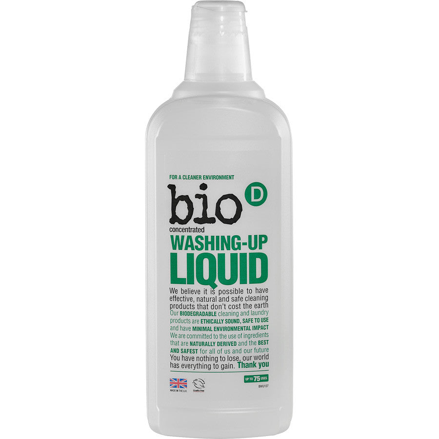 Bio-D Washing Up Liquid - Roots Fruits & Flowers Glasgow