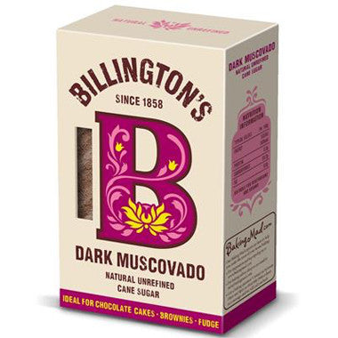 Billington's Dark Muscovado Sugar 500g - Roots Fruits & Flowers Glasgow