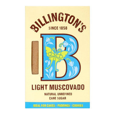 Billington's Light Muscovado Sugar 500g - Roots Fruits & Flowers Glasgow