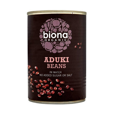 Biona Organic Aduki Beans - Roots Fruits & Flowers Glasgow