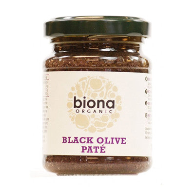 Biona Organic Black Olive Paté - Roots Fruits & Flowers Glasgow