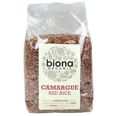 Biona Organic Camargue Red Rice - Roots Fruits & Flowers Glasgow