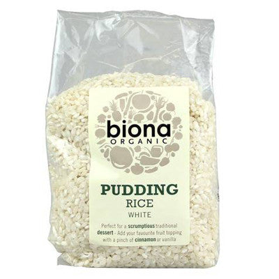Biona Organic Pudding Rice - Roots Fruits & Flowers Glasgow