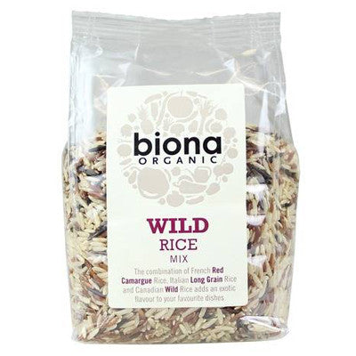 Biona Organic Wild Rice Mix - Roots Fruits & Flowers Glasgow
