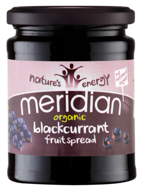 Meridian Organic Blackcurrant Fruit Spread