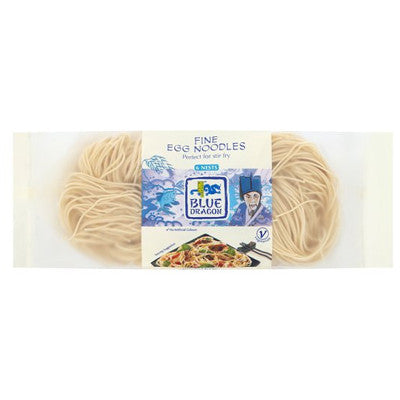 Blue Dragon Fine Egg Noodles - Roots Fruits & Flowers Glasgow