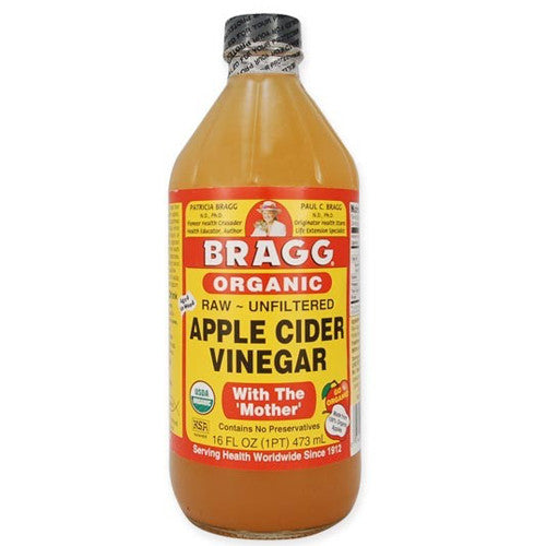 Bragg Organic Raw Apple Cider Vinegar - Roots Fruits & Flowers Glasgow