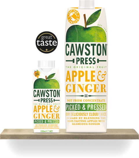 Cawston Press Apple & Ginger - Roots Fruits & Flowers Glasgow