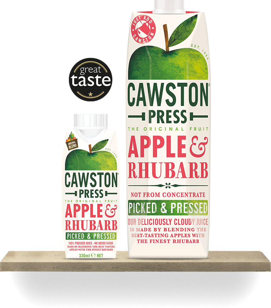 Cawston Press Apple & Rhubarb - Roots Fruits & Flowers Glasgow