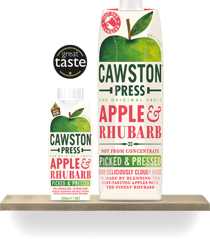 Cawston Press Apple & Rhubarb - Roots Fruits & Flowers Glasgow