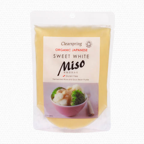 Clearspring Organic Sweet White Miso - Roots Fruits & Flowers Glasgow