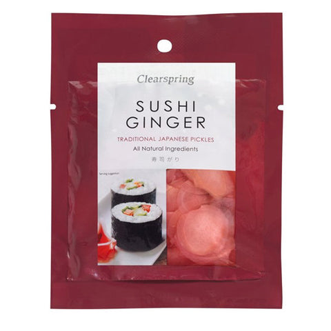Clearspring Sushi Ginger - Roots Fruits & Flowers Glasgow