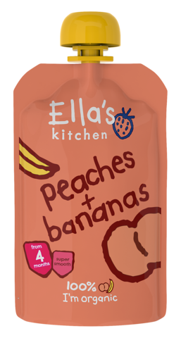 Ella's Kitchen Peaches + Bananas