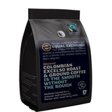Equal Exchange Colombian Excelso Ground Coffee - Roots Fruits & Flowers Glasgow