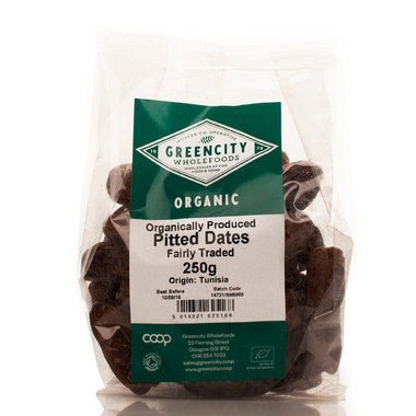 GreenCity Organic Pitted Dates - Roots Fruits & Flowers Glasgow