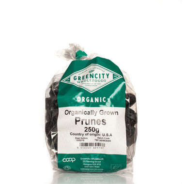 GreenCity Organic Pitted Prunes - Roots Fruits & Flowers Glasgow