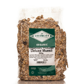Greencity Organic Deluxe Muesli – Roots Fruits & Flowers Glasgow