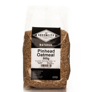Wholefood Earth Pinhead Oatmeal Coarse Stabilised 2kg | GMO Free