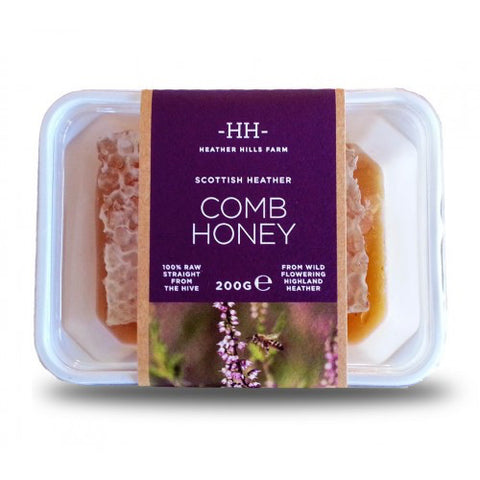 Heather Hills Scottish Comb Honey - Roots Fruits & Flowers Glasgow