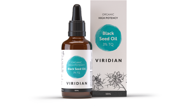 VIRIDIAN HIGH POTENCY BLACK SEED OIL 50ml