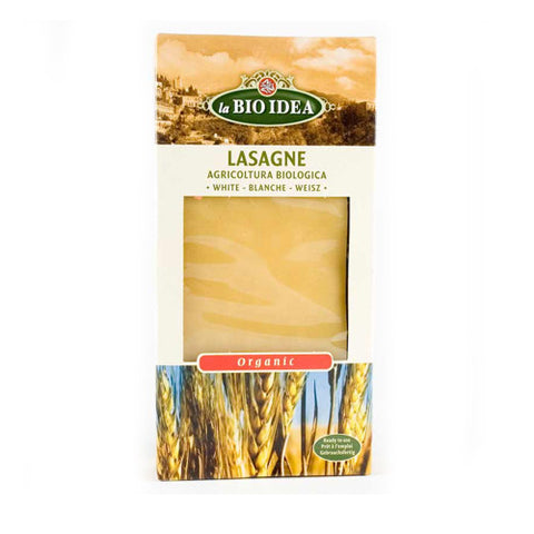 La Bio Idea Organic White Lasagne - Roots Fruits & Flowers Glasgow