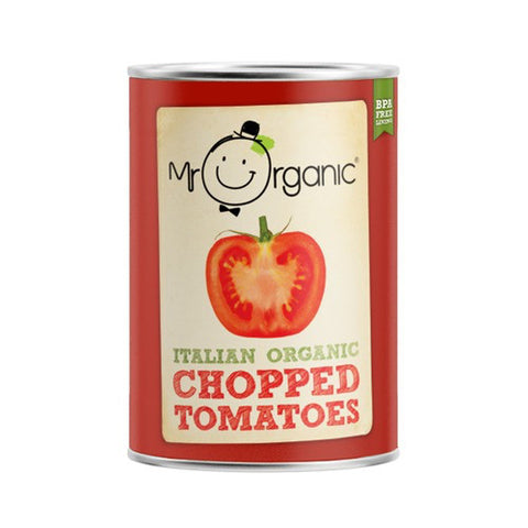 Mr Organic Chopped Tomatoes - Roots Fruits & Flowers Glasgow
