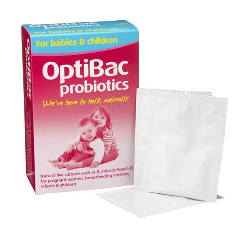 OptiBac Probiotics 'For Babies & Children' - Roots Fruits & Flowers Glasgow