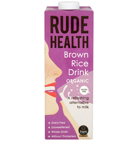 Rude Health Organic Brown Rice Drink - Roots Fruits & Flowers Glasgow