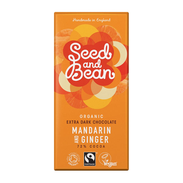 Seed and Bean Extra Dark Mandarin & Ginger Chocolate
