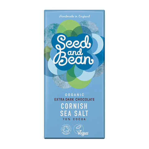 Seed and Bean Cornish Sea Salt Chocolate (70%)