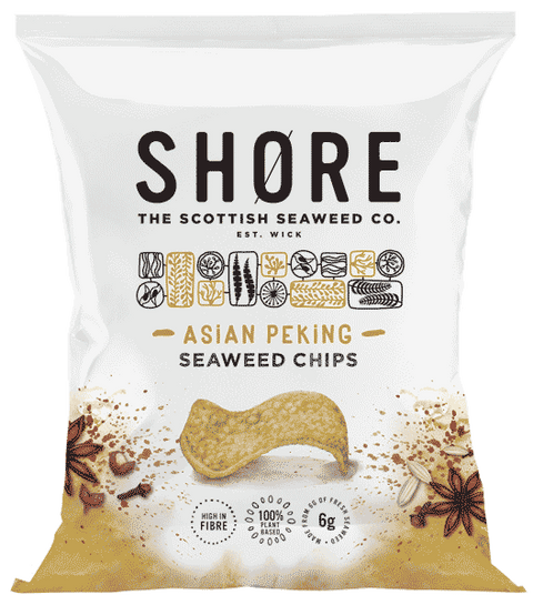 SHØRE ASIAN PEKING SEAWEED CHIPS