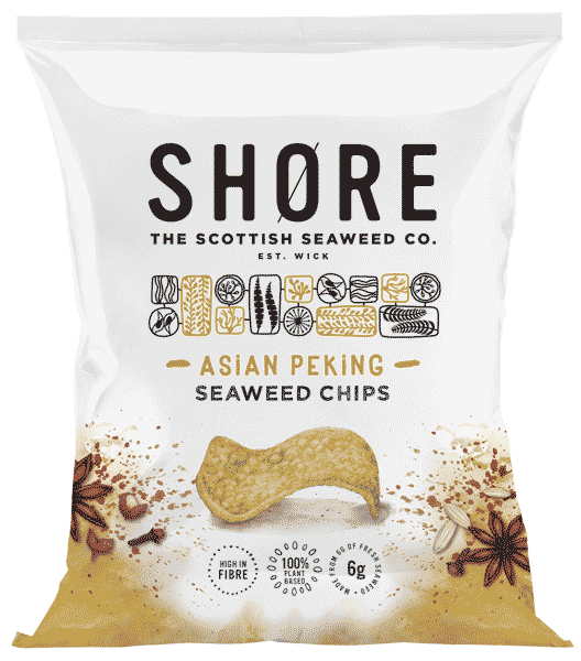 SHØRE ASIAN PEKING SEAWEED CHIPS