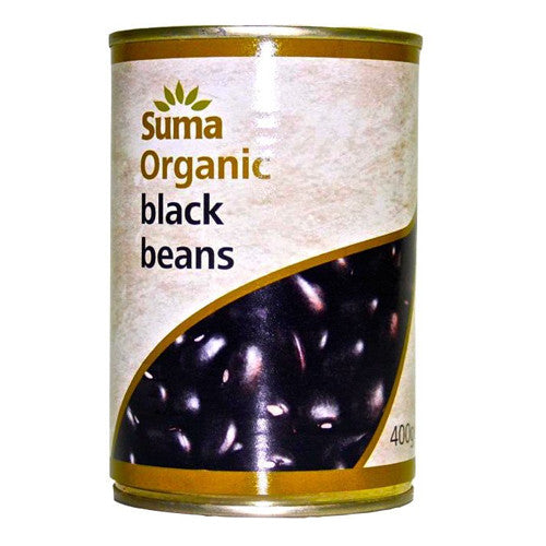 Suma Organic Black Beans - Roots Fruits & Flowers Glasgow