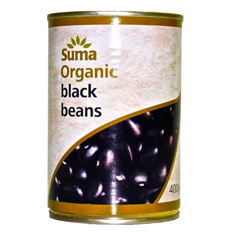Suma Organic Black Beans - Roots Fruits & Flowers Glasgow