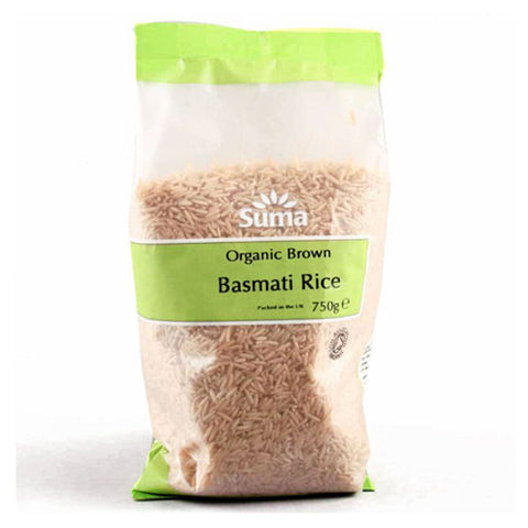 Suma Organic Brown Basmati Rice - Roots Fruits & Flowers Glasgow