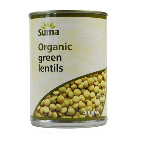 Suma Organic Green Lentils - Roots Fruits & Flowers Glasgow