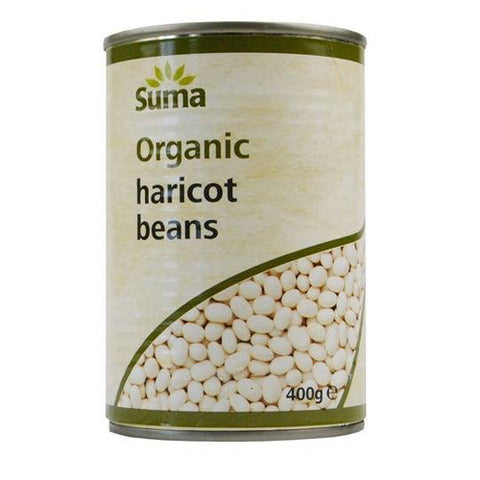 Suma Organic Haricot Beans - Roots Fruits & Flowers Glasgow