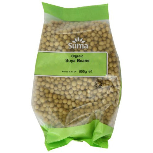 Suma Organic Soya Beans - Roots Fruits & Flowers Glasgow