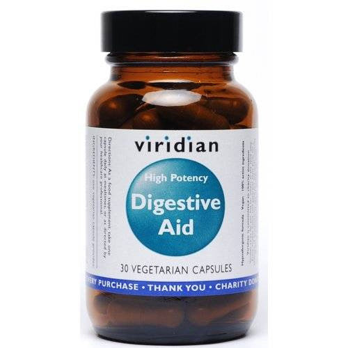 Viridian High Potency Digestive Aid - Roots Fruits & Flowers Glasgow