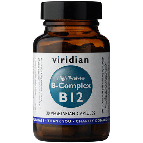 Viridian High Twelve B-Complex B12 - Roots Fruits & Flowers Glasgow