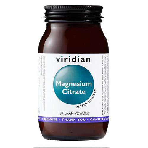 Viridian Magnesium Citrate 150g - Roots Fruits & Flowers Glasgow