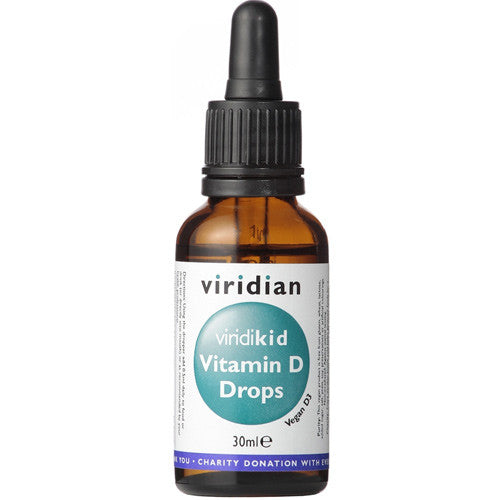 Viridian Viridikid Vitamin D Drops - Roots Fruits & Flowers Glasgow