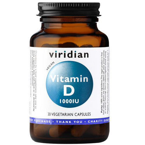 Viridian Vitamin D 1000iu - Roots Fruits & Flowers Glasgow