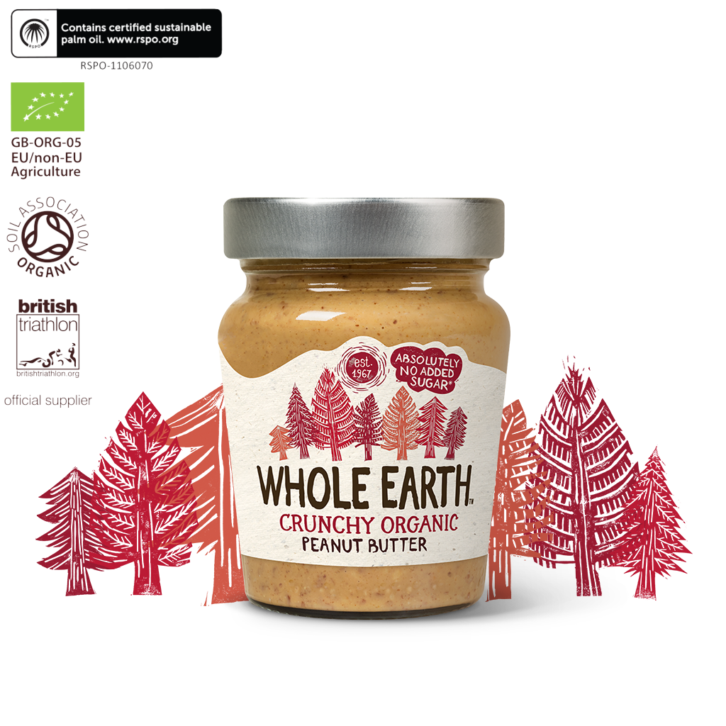 Whole Earth Organic Crunchy Peanut Butter